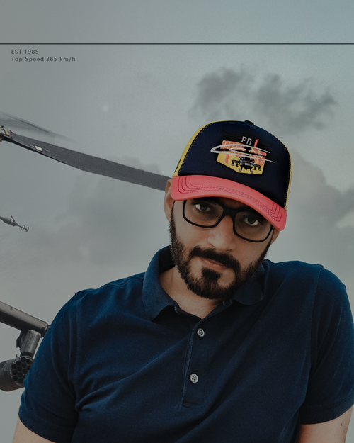Apache AH-64 helicopter cap by Fronds Design, photo 2