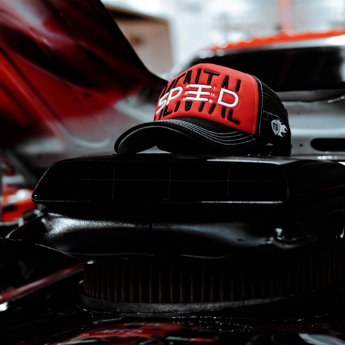 Mental Speed car culture cap by Fronds Design, photo 1