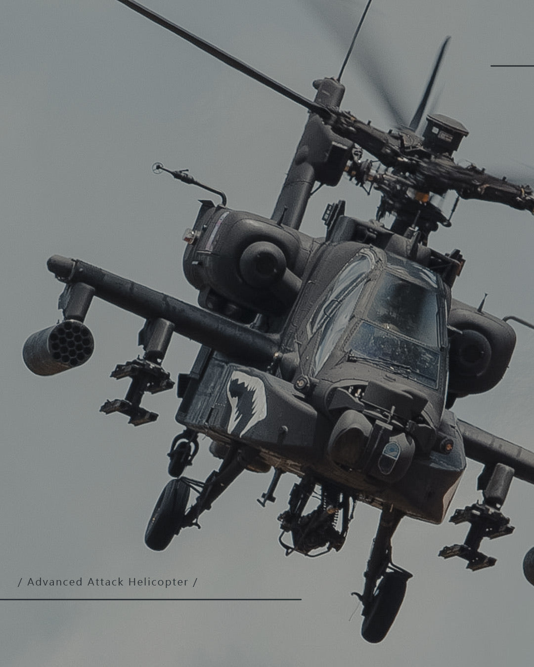 Apache AH-64 helicopter cap by Fronds Design, photo 5