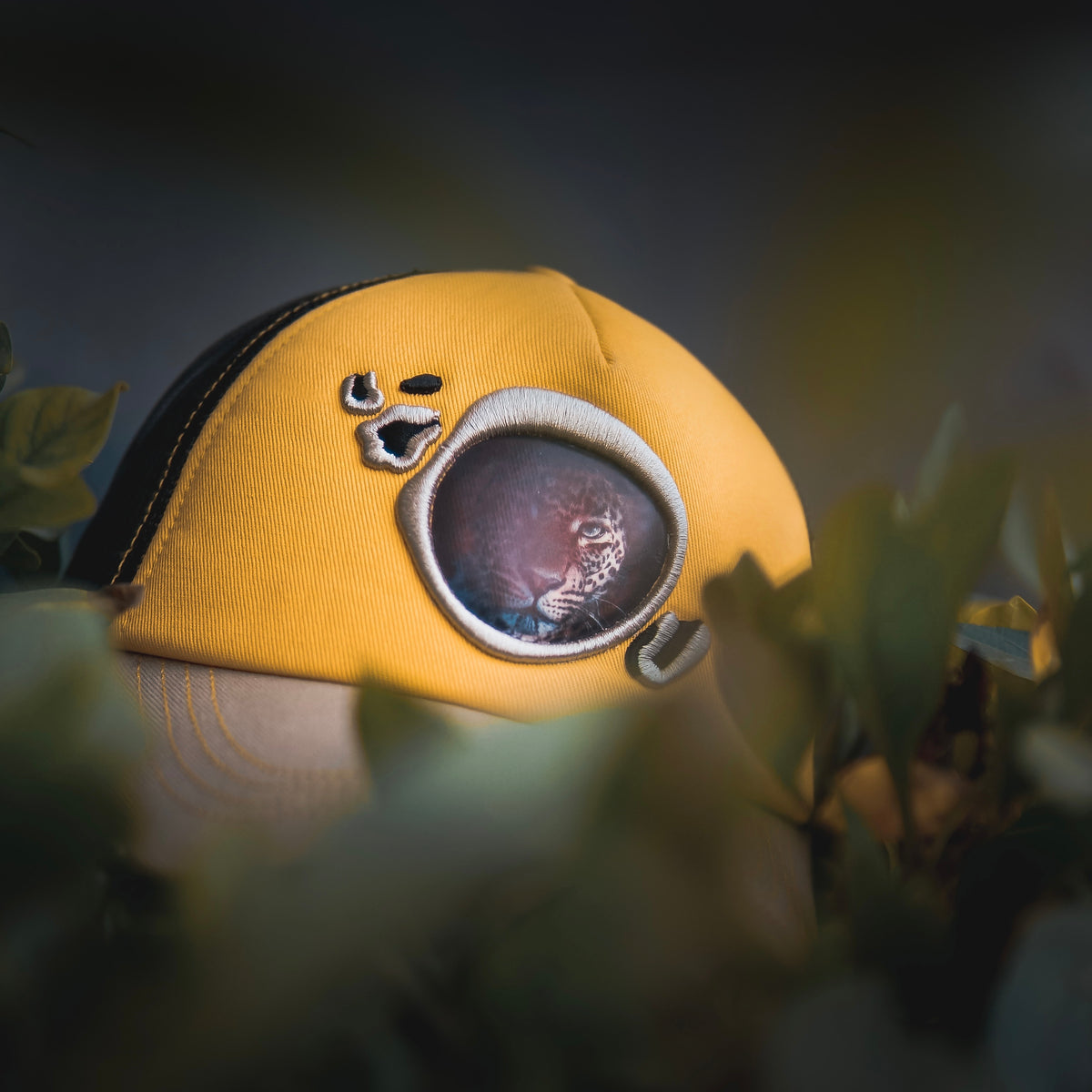 Leopard photography cap by Fronds Design, photo 2