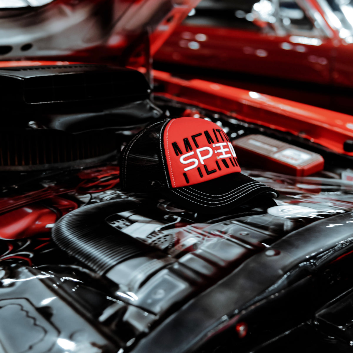 Mental Speed car culture cap by Fronds Design, photo 2